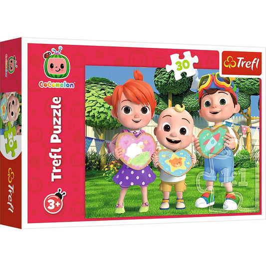 PUZZLE TREFL 30 COCOMELON SA NE JUCAM IMPREUNA - Imagine 1 [ps:9dddd7c5-22e7-4b38-8bd7-0354b89af7a2]