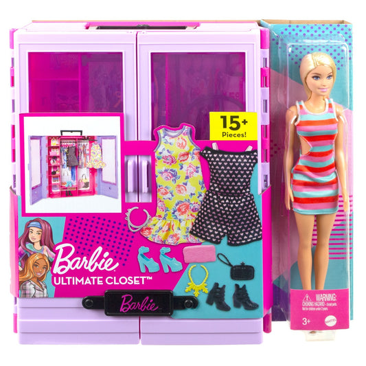 BARBIE DULAPUL PAPUSII BARBIE CU PAPUSA BARBIE Mattel - Imagine 1
