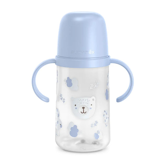 Cană Antrenament Suavinex cu Cioc Silicon, 270ml - Albastru - Albastru (1) [ps:c2501aec-066b-47b6-9b55-ba9f541919c2]