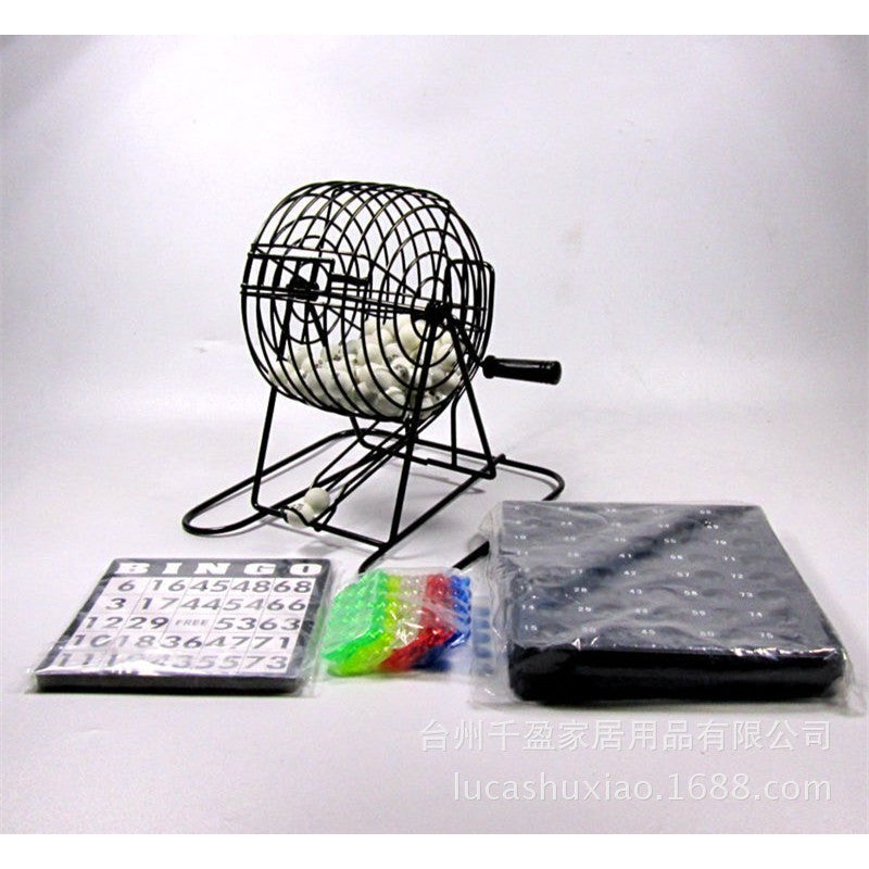 Joc Bingo Flippy din Metal, 75 Bile, Portabil - Negru - Default Title (1) [ps:c9a11500-0503-4d7c-bdb6-260c455f9f8e]