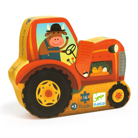 Puzzle Tractor, Djeco - Imagine 1 [ps:dd163023-774e-439d-bcdd-be492196c120]