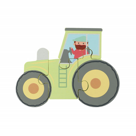 Puzzle tractor din lemn, Orange Tree Toys - Imagine 1 [ps:b6c7efd2-37a7-4879-b28c-feba41a74b03]