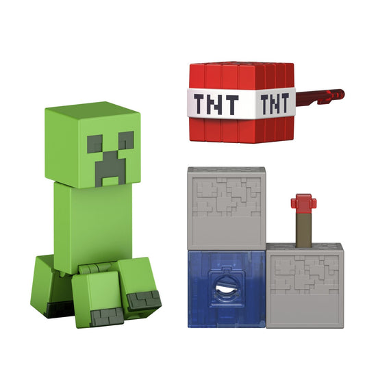 MINECRAFT CRAFT A BLOCK FIGURINA CREEPER 8CM Mattel - Default Title (1) [ps:fc8576b7-928b-4581-aa3c-c080aaddf6fe]