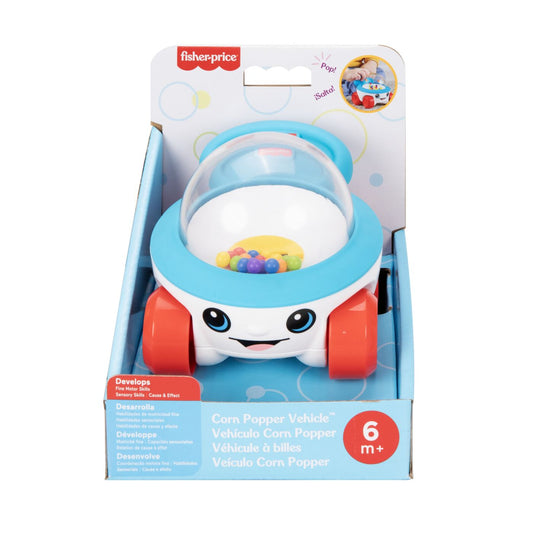 FISHER PRICE JUCARIE DE IMPINS VEHICUL POPCORN CU BILE - Imagine 1