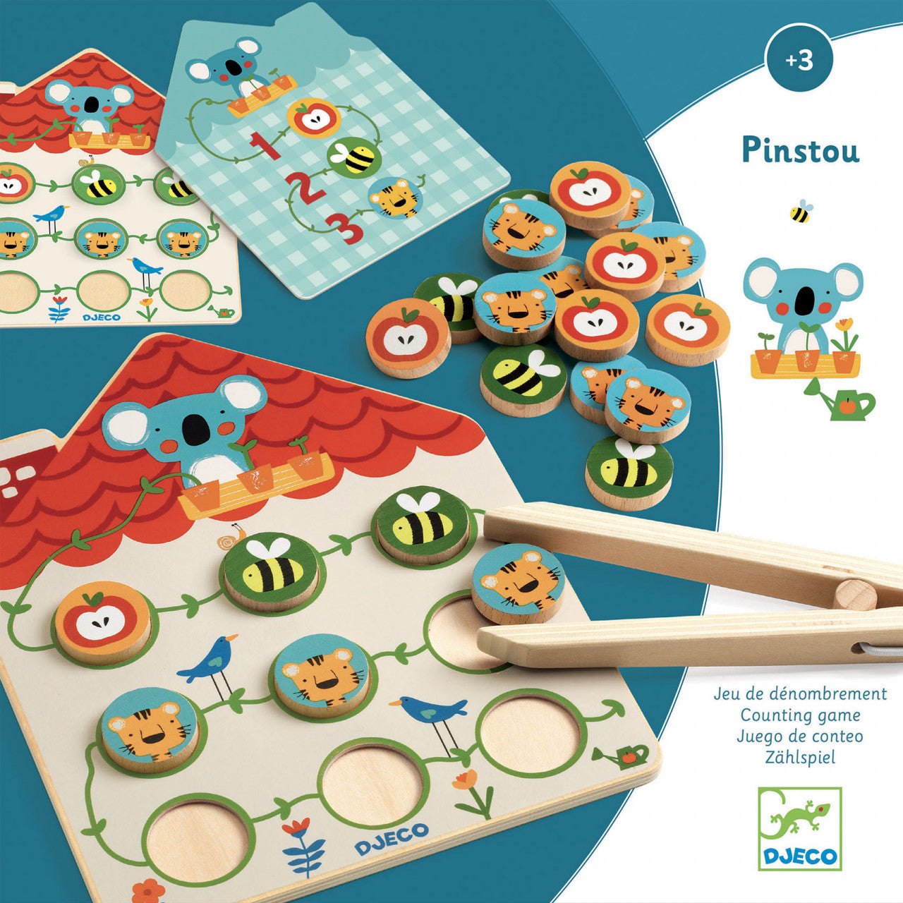 Joc educativ Pinstou, Djeco - Imagine 1 [ps:ce171914-b8d9-4e14-a284-e1fb20c1f2a1]