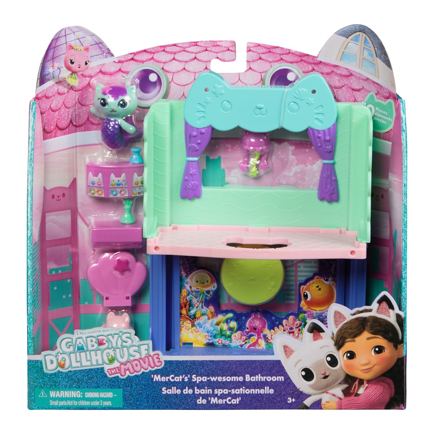 GABBYS DOLLHOUSE FILMUL SET BAIA SPA A PISICII MERCAT CU - Imagine 1 [ps:d60f49c3-3c5f-4d8d-9ece-ccb777ed1915]