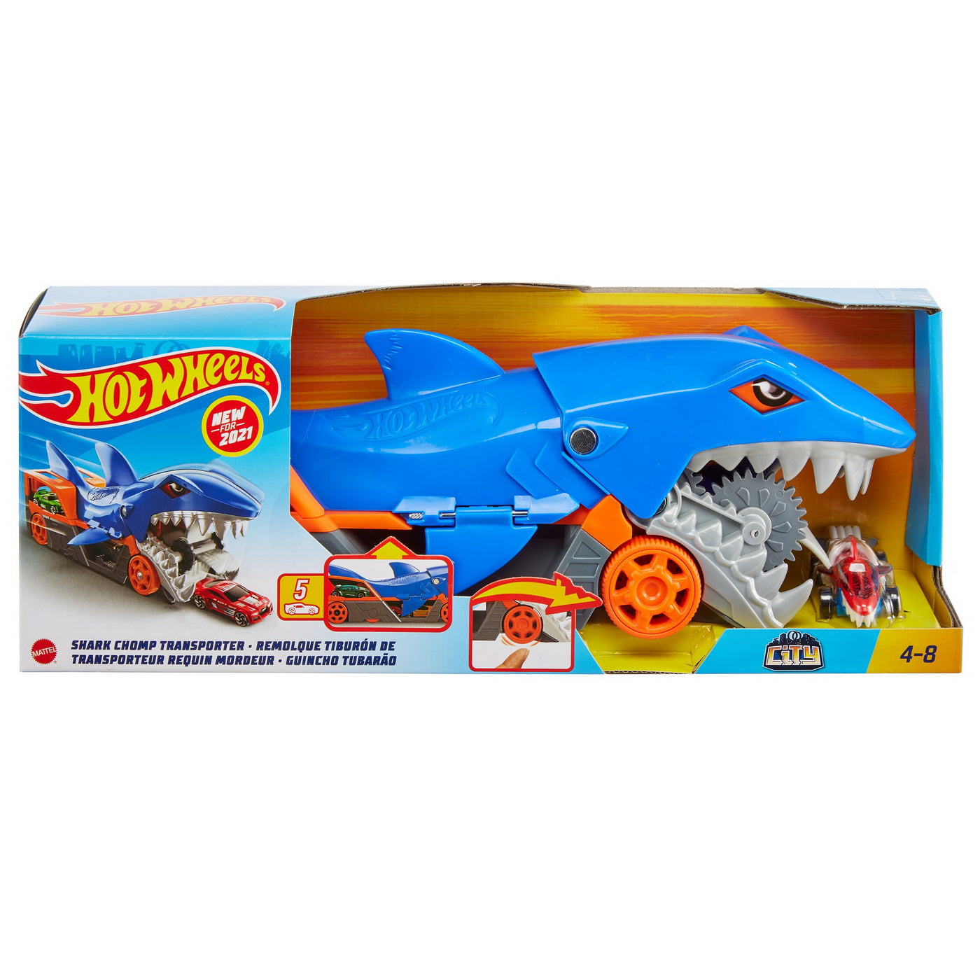 HOT WHEELS TRANSPORTATOR RECHIN CU MASINUTA INCLUSA Mattel - Imagine 1 [ps:f77b1b61-698a-465a-8047-54d2b969f4a8]