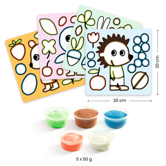 Joc Creativ Plastelină Prieteni Poznăși Djeco | Infant - Default Title (1) [ps:83e351af-06f4-4be7-a4be-affa994bf526]