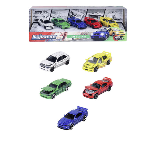 MAJORETTE SET 5 MASINUTE METALICE JDM LEGENDS PREMIUM - Imagine 1 [ps:0d9800bf-31f2-4f56-91b5-d52a722672a5]