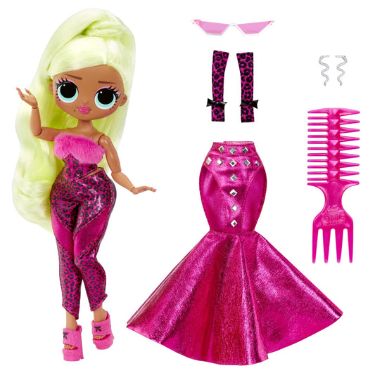L.O.L. SURPRISE! OMG NEONLICIOUS PAPUSA FASHIONISTA CU - Lady Diva (1) [ps:f810af73-d77b-40ab-98bd-aec8bd6a7ab8]
