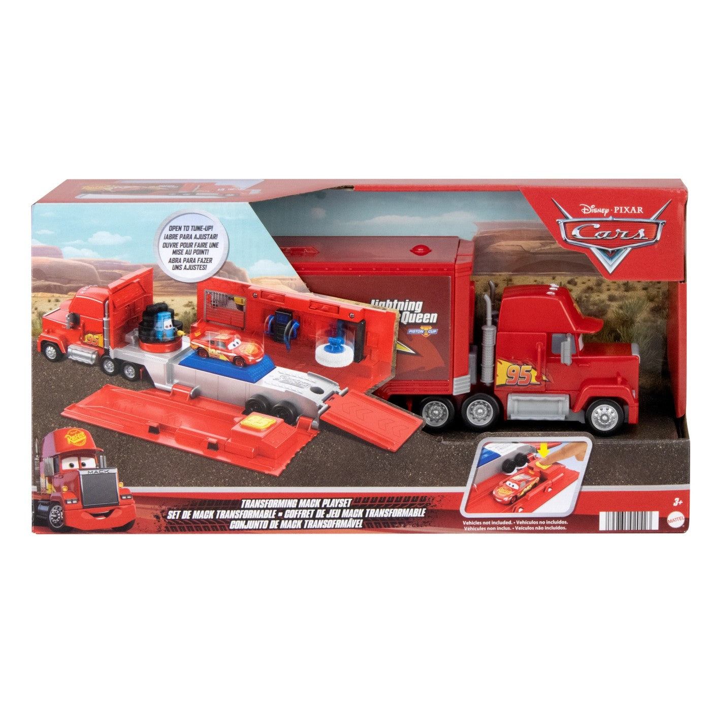 CARS SET DE JOACA SERVICE MOBIL Mattel - Imagine 1 [ps:809808eb-983a-4da9-87ad-6e3f046b34b8]