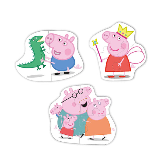 Puzzle Peppa Pig 3 in 1 Dodo Toys - Set Educativ Copii - Default Title (1) [ps:14d1d35d-255a-41f5-b813-896879118435]