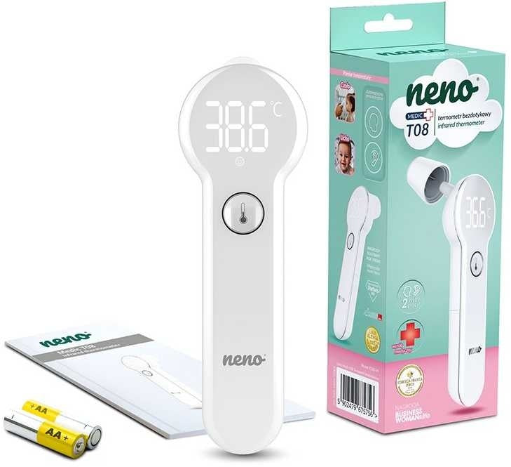 Neno Medic T08 – Termometru profesional cu infraroșu 2 în 1 - Imagine 1 [ps:ba89d7bd-73a4-4281-a471-15cbe667fd65]