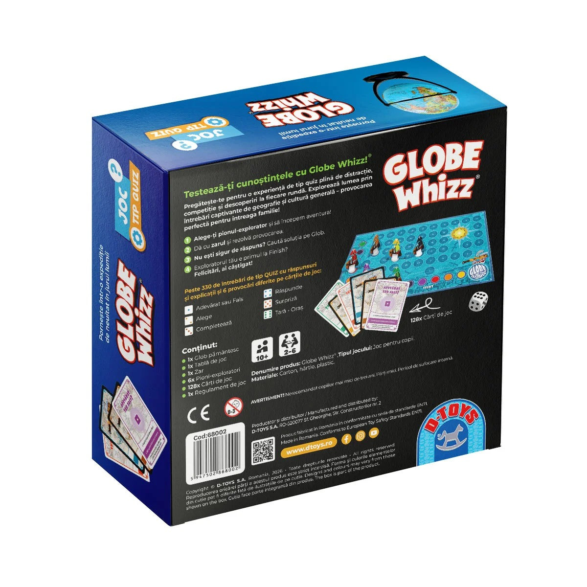 D-TOYS Globe Whizz - Joc Educativ de Geografie - Default Title (1) [ps:7b76a04b-0afe-404b-a464-8f48acbdc1cb]