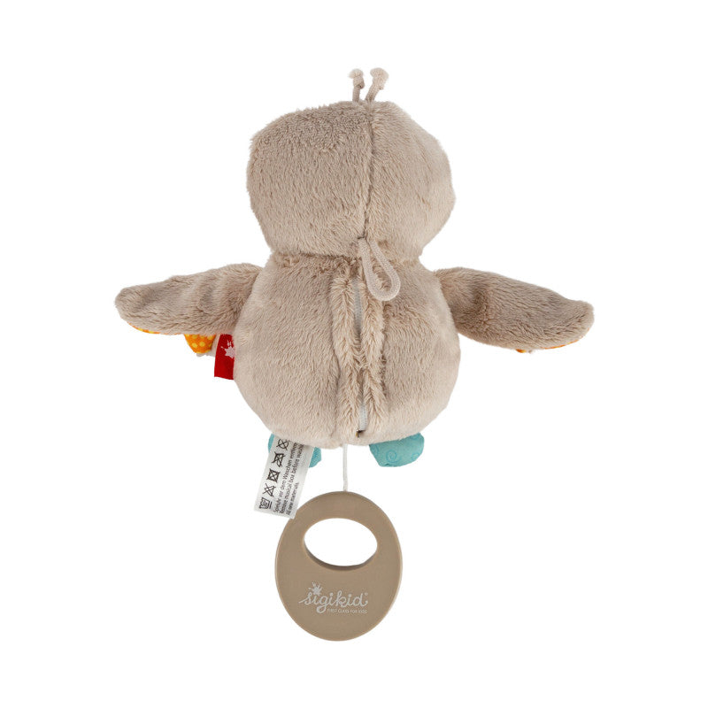 Jucarie muzicala din plus Bufnita, Sigikid - Imagine 1 [ps:0a9ee4d5-60a4-40aa-b085-6ecf19af7cee]