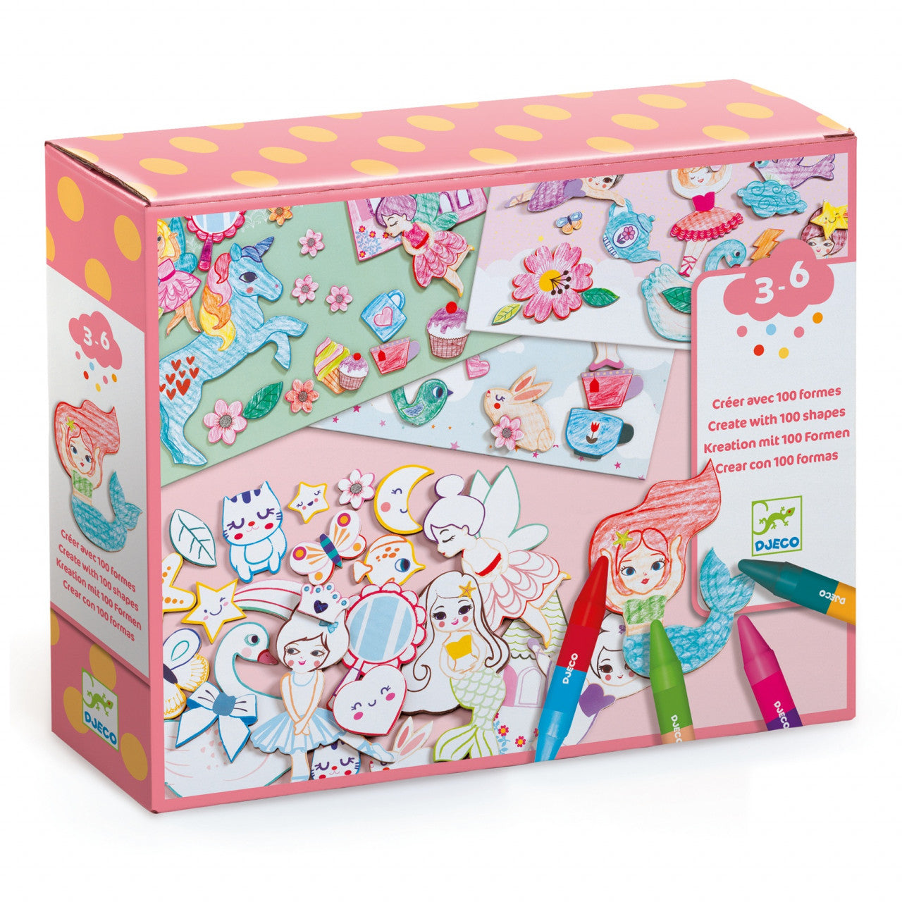 Atelier creativ O lume pentru fete, Djeco - Imagine 1 [ps:6e624648-98ce-42ba-b3cb-6dbfbc2e5a74]