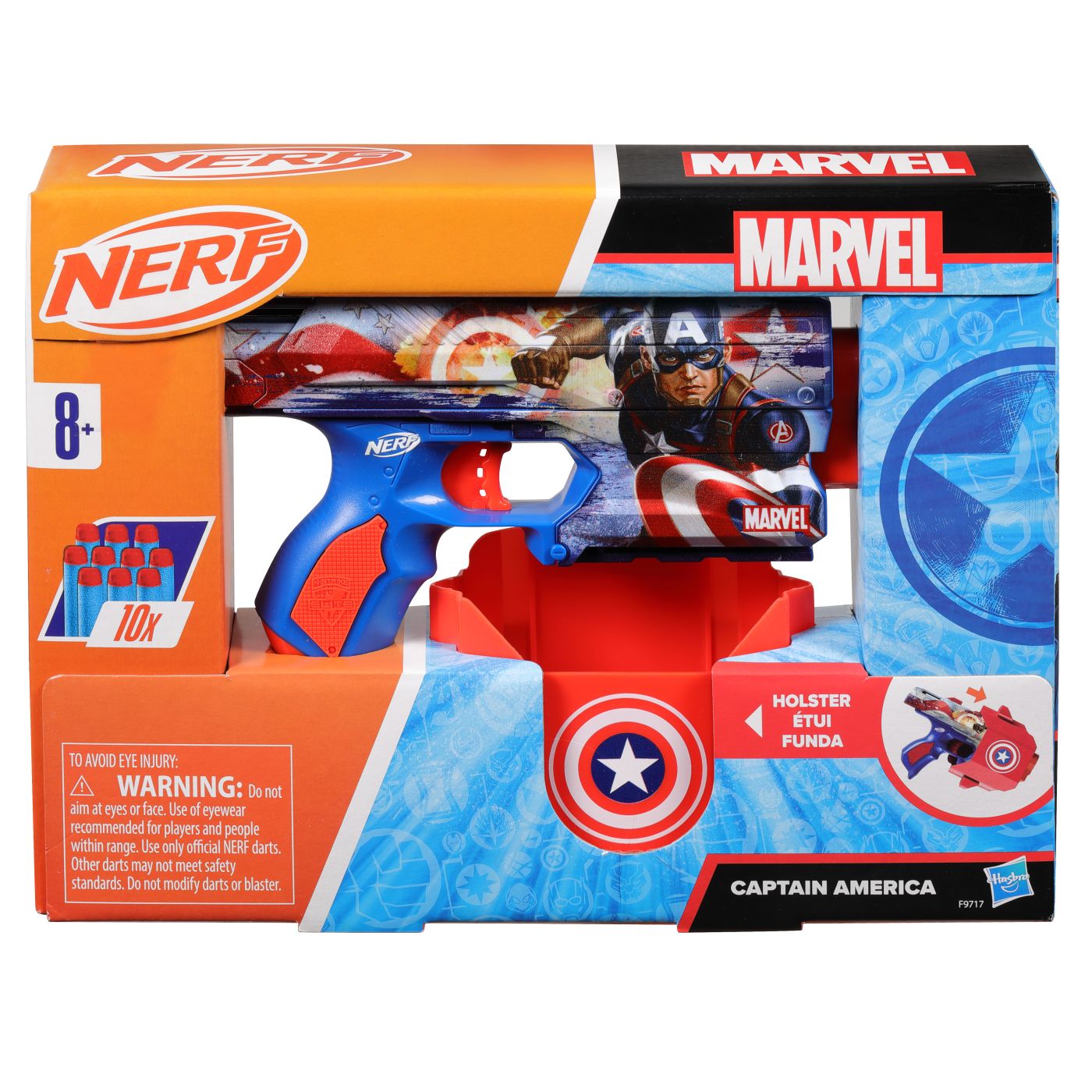 NERF BLASTER MARVEL CAPTAIN AMERICA Hasbro - Imagine 1 [ps:c6669153-ceae-4ad8-8c88-026d0002d8e7]