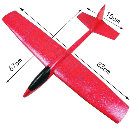 Avion Planor Flippy din Polistiren, 84 cm, Roșu | Jucărie - Roșu (1) [ps:fd4f8664-50d4-4afa-8c74-03d867a263aa]