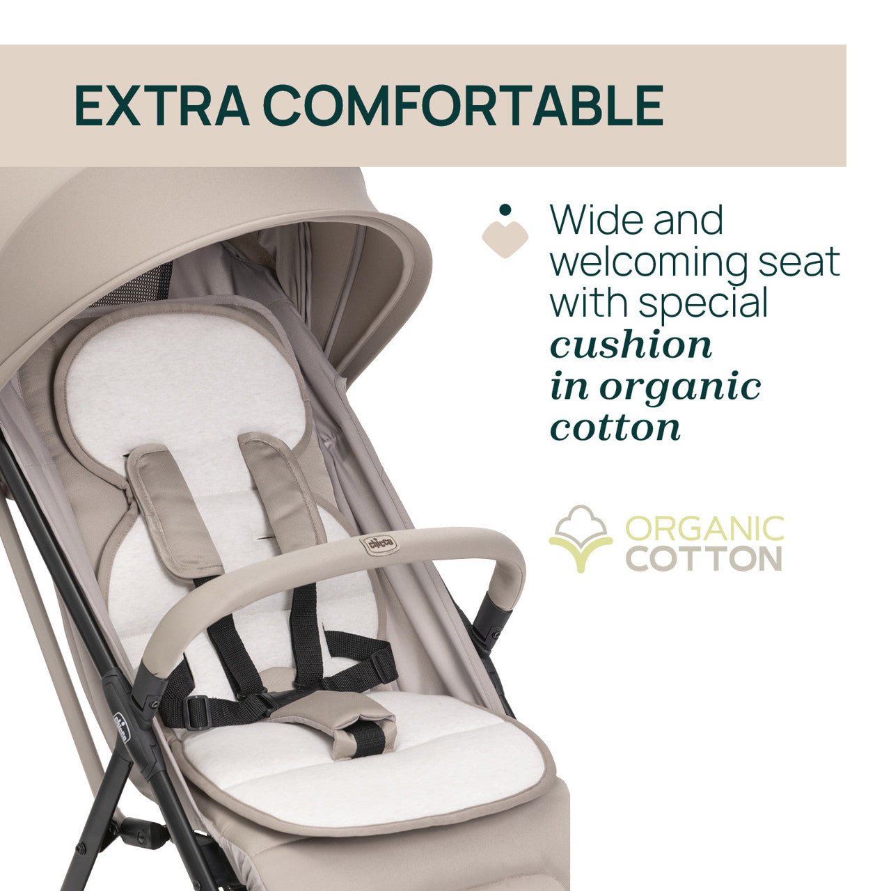 Carucior sport Chicco Taormina, Blush (Roz), 0luni+ - Sandshell (Bej) (1) [ps:4911b1a9-4a86-4ecb-87fe-f2aef222f5c8]