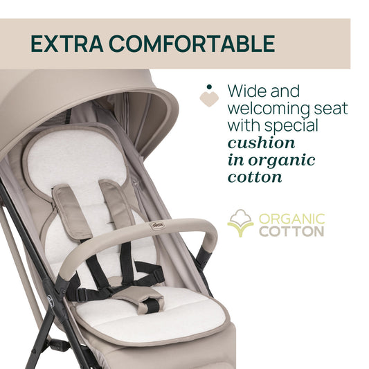 Carucior sport Chicco Taormina, Blush (Roz), 0luni+ - Sandshell (Bej) (1) [ps:4911b1a9-4a86-4ecb-87fe-f2aef222f5c8]