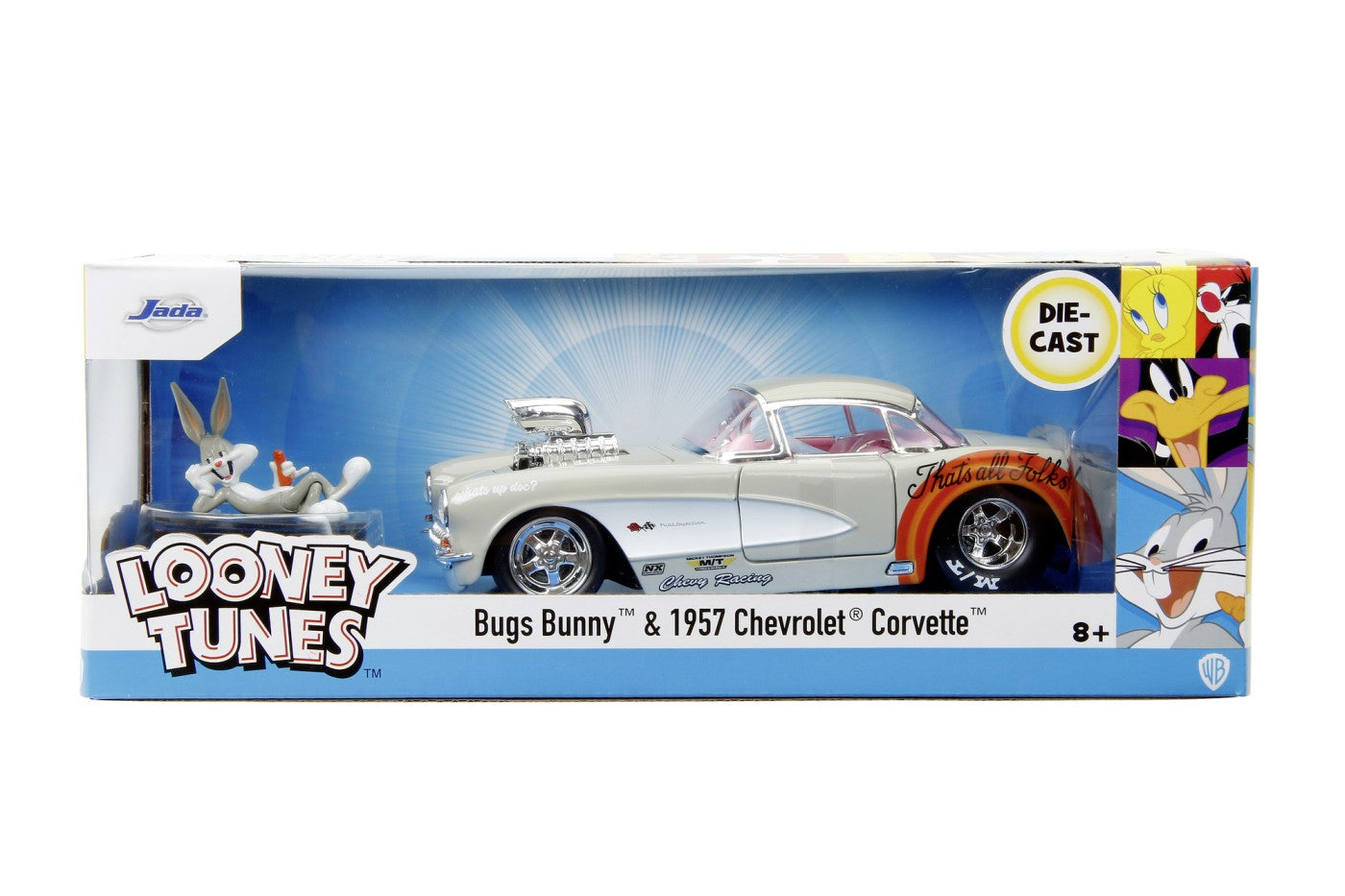JADA MASINUTA METALICA BUGS BUNNY 1957 CHEVROLET - Imagine 1 [ps:7b83607b-8dbb-418f-a29b-9d64dcfa6a9d]