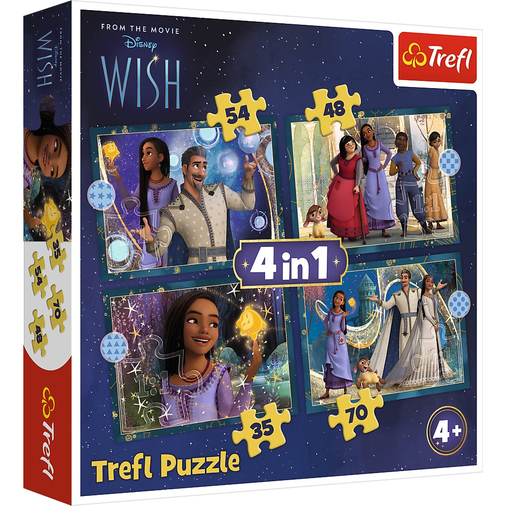PUZZLE TREFL 4IN1 WISH VISELE DEVIN REALITATE - Imagine 1 [ps:7c42eace-f369-4c9a-98de-00bbe2ebc1d4]