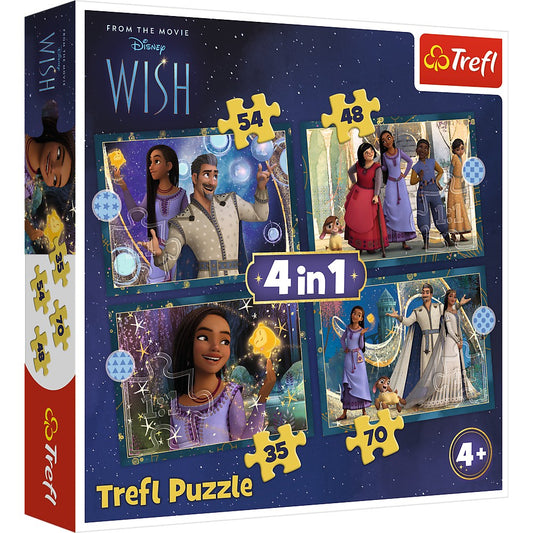 PUZZLE TREFL 4IN1 WISH VISELE DEVIN REALITATE - Imagine 1 [ps:7c42eace-f369-4c9a-98de-00bbe2ebc1d4]