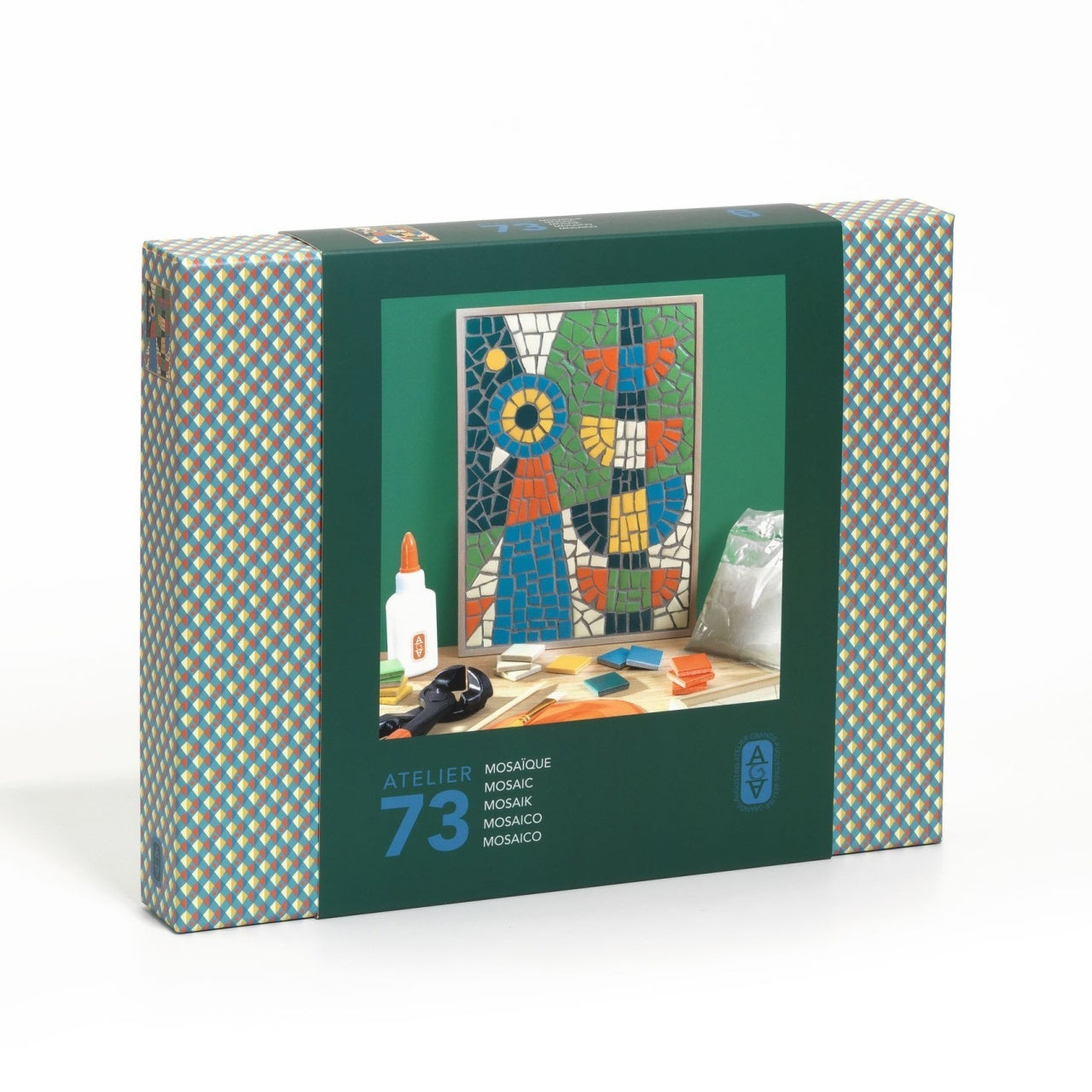 Atelier creativ 73 pentru adulti Mozaic artistic, Djeco - Imagine 1 [ps:3c00e645-7753-4001-9ed0-d26721a1b0de]
