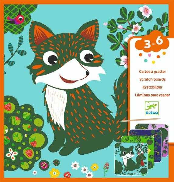 Joc creativ de razuit Animale prietenoase, Djeco - Imagine 1 [ps:2e1ecec9-6a6c-4e96-b280-1e5bf9288ddb]
