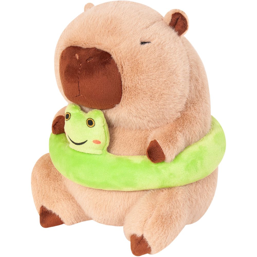 PLUS CAPIBARA BROASCA 20CM PLUSURI STIP - Imagine 1 [ps:e143f532-be3c-4dfb-85dc-07d56c63eec3]
