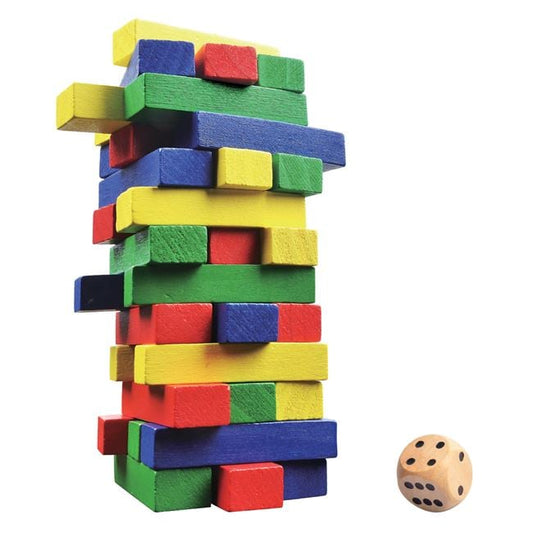Joc Turn Tumblin Tower Jumbo - 48 Piese Cuburi Colorate - Default Title (1) [ps:9a6d80d4-8fe0-4444-948a-188c50c26b39]