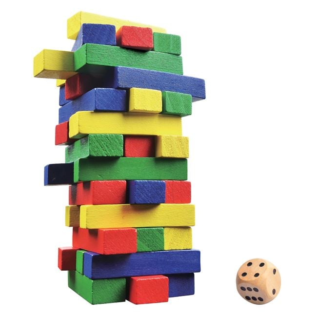 Joc Turn Tumblin Tower Jumbo - 48 Piese Cuburi Colorate - Default Title (1) [ps:9a6d80d4-8fe0-4444-948a-188c50c26b39]