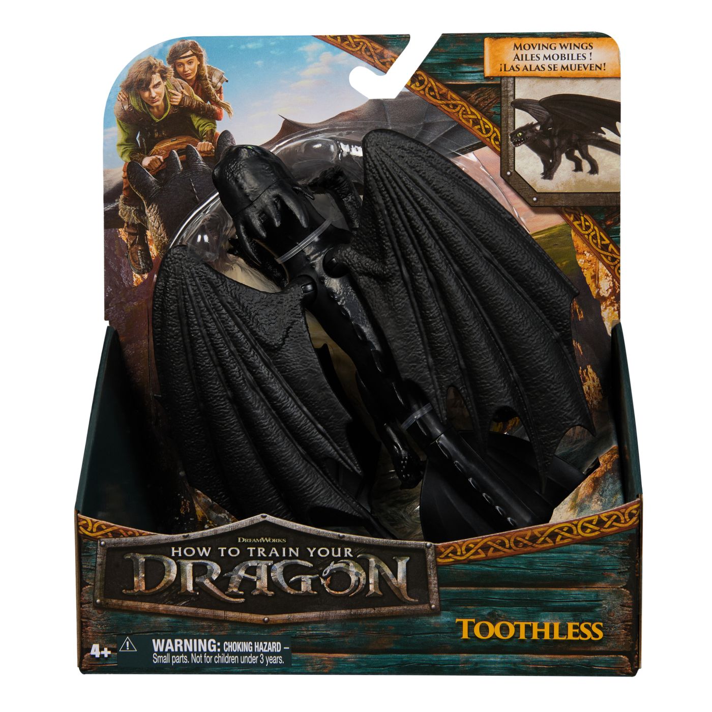CUM SA ITI DRESEZI DRAGONUL FIGURINA DRAGON TOOTHLESS CU - Imagine 1 [ps:3f5b3de9-6018-4a5a-b287-b9300af4eac4]