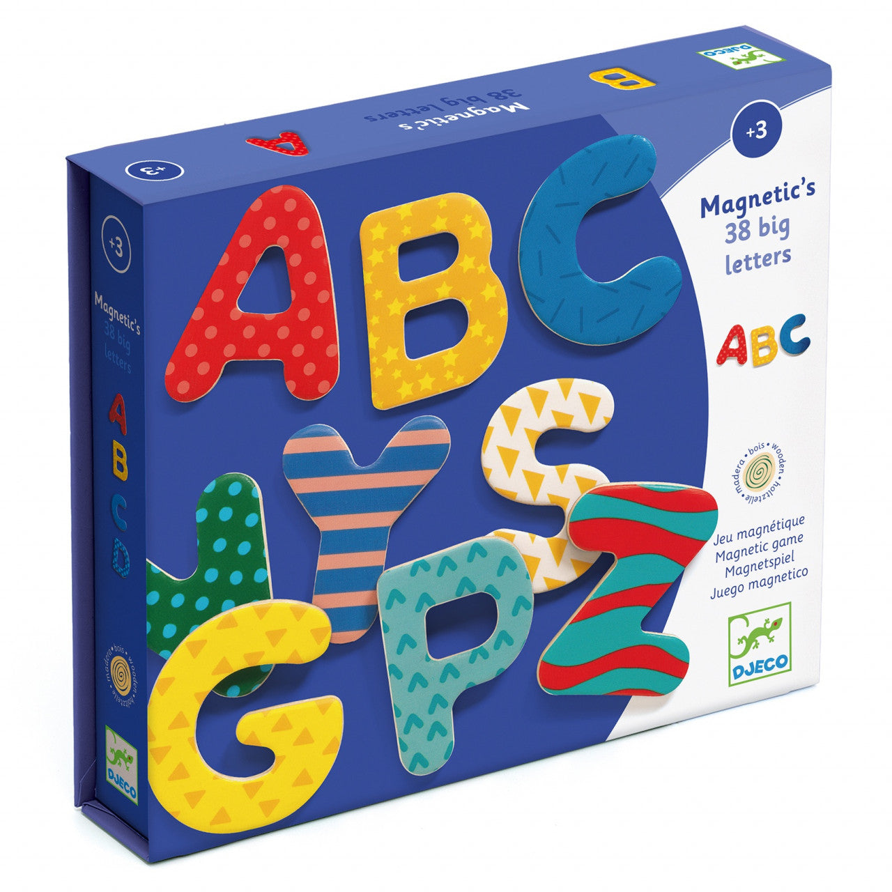 Joc cu magneti 38 Litere colorate, Djeco - Imagine 1 [ps:2615b2ca-661e-47c0-a9f1-e0b5b1224fec]