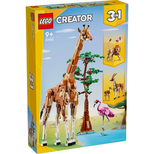 LEGO CREATOR 3IN1 ANIMALE SALBATICE DIN SAFARI 31150 - Imagine 1 [ps:b81dee41-de3c-4451-b92d-3189fc279614]
