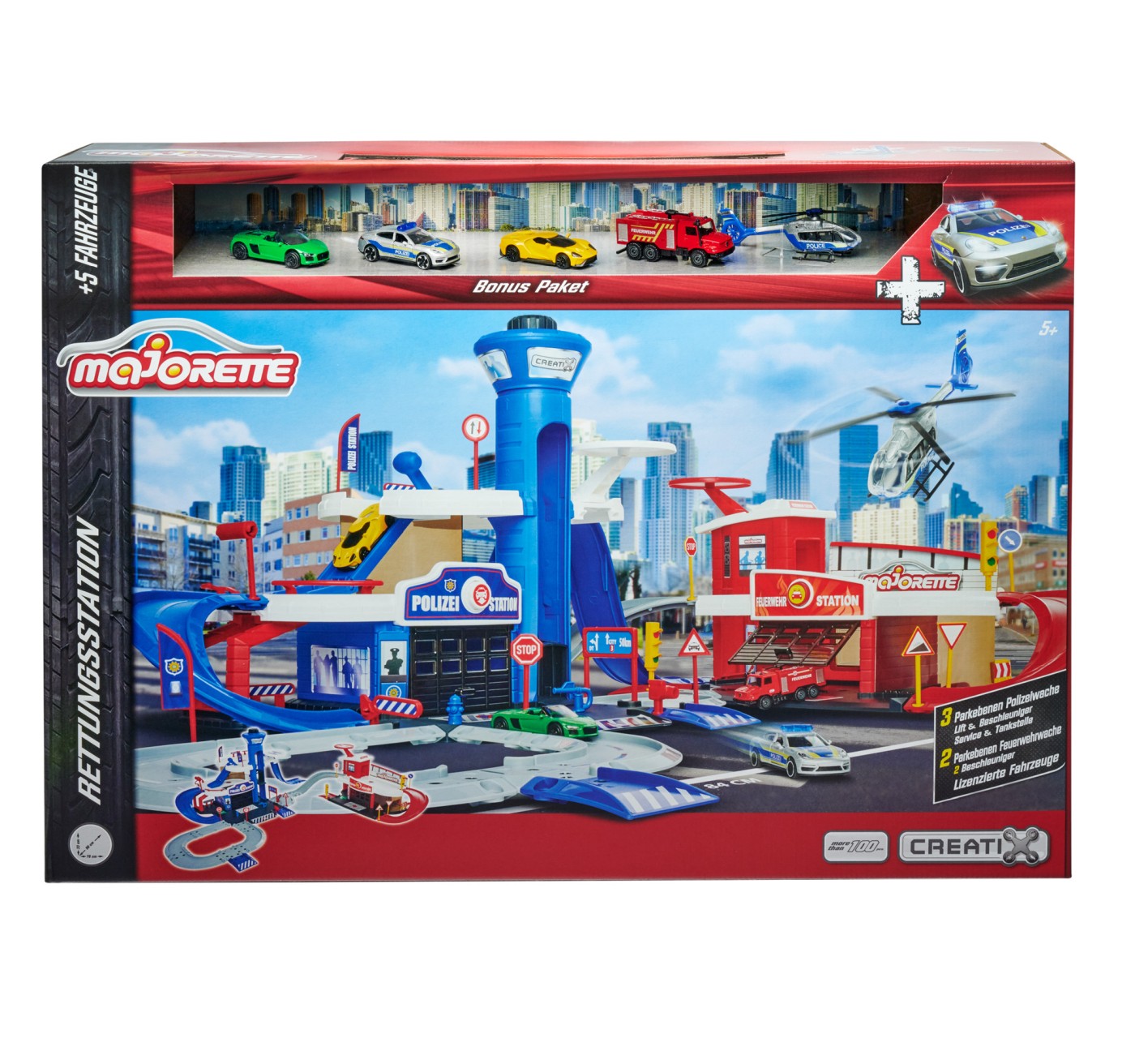 MAJORETTE CREATIX SET SECTIILE DE SALVARE Simba - Imagine 1 [ps:ef13949b-e46e-4415-8686-64d57aa40255]