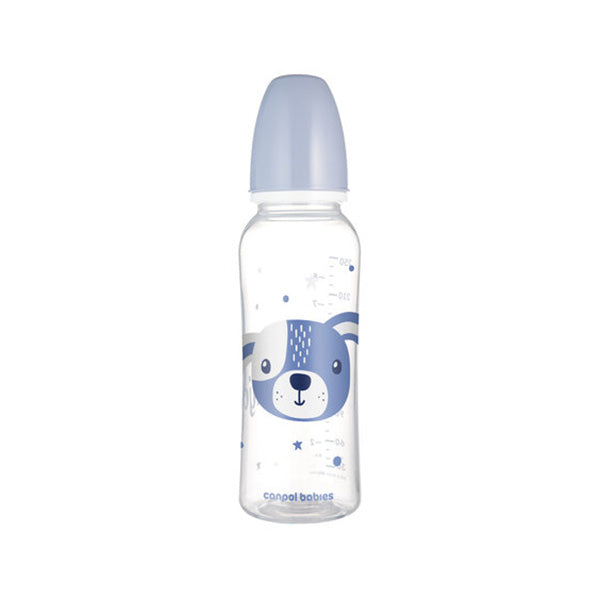 Canpol Babies Biberon Cu Gat Ingust 250ml Pp Cute - Imagine 1 [ps:0624225a-41a1-4aca-a749-30df54301843]
