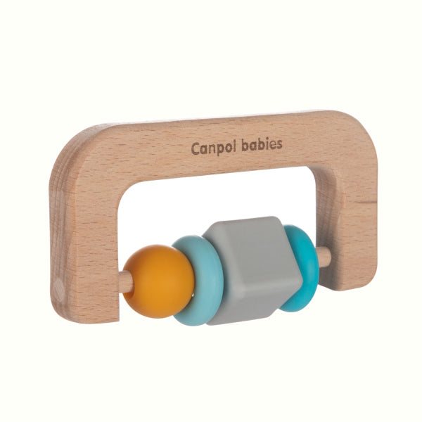 Canpol Babies Jucarie dentitie Din Silicon Si Lemn 80/301 - Imagine 1 [ps:04c7acac-deb9-4692-a675-4792fc0c363b]