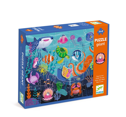 Puzzle gigant Aventuri in mare, Djeco - Imagine 1 [ps:cd4b1ea8-1aab-4b03-994c-1ba39bbc3127]