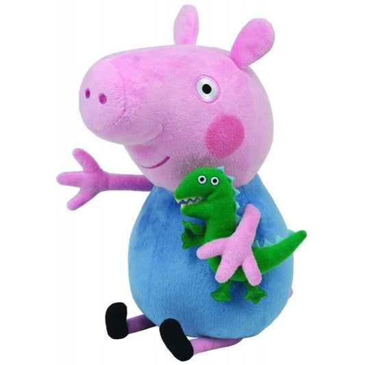 PLUS TY 28CM BEANIE BABIES PEPPA PIG GEORGE - Imagine 1 [ps:231ca6ae-36a8-4612-83de-3d13a0af8a41]