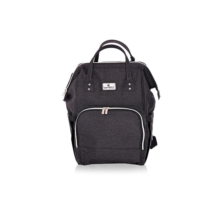 Rucsac Accesorii Bebeluși Lorelli Tina, Pink & Grey - Negru (1) [ps:dd1c13eb-b698-426d-af05-9bab2062b9bd]