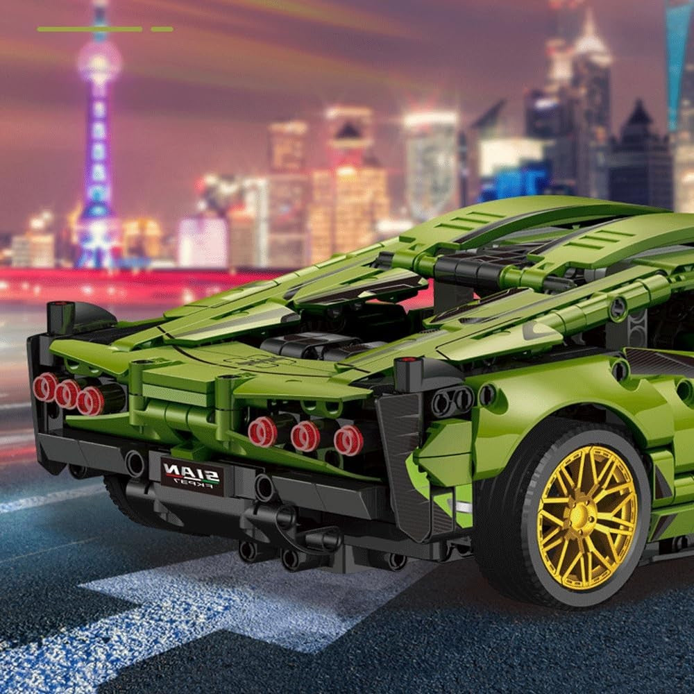 Joc de Construit Lamborghini Flippy, 1280 Piese, Verde, 6+ - Default Title (1) [ps:fd500526-898b-4eff-b732-de0a9a89f2b3]