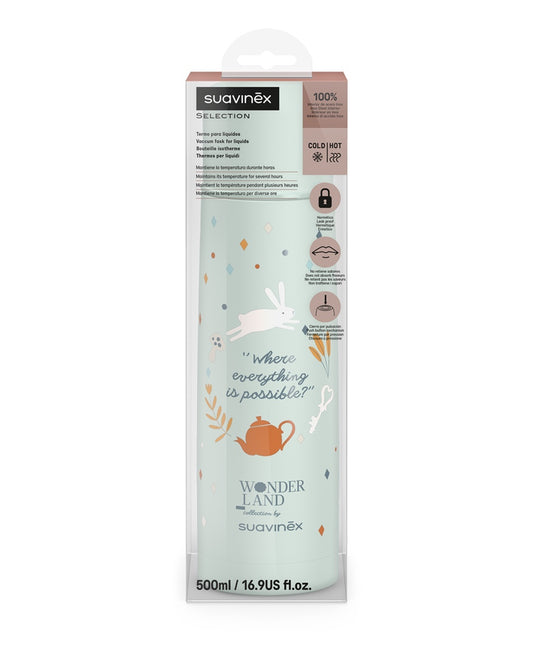 Termos pentru lichide Wonder, 500 ml, verde, Suavinex - Verde [ps:ae4ff6b2-0fab-4f68-b2c1-8670c8554d09]