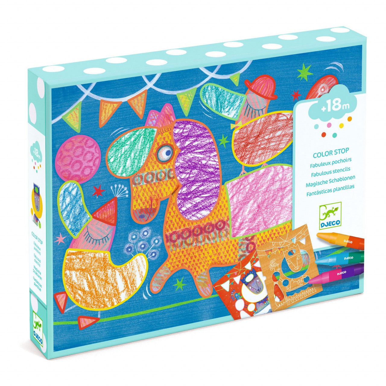 Joc creativ de desenat pentru cei mici, Djeco - Imagine 1 [ps:3eec6290-9872-427d-a6b3-718951ff97fb]