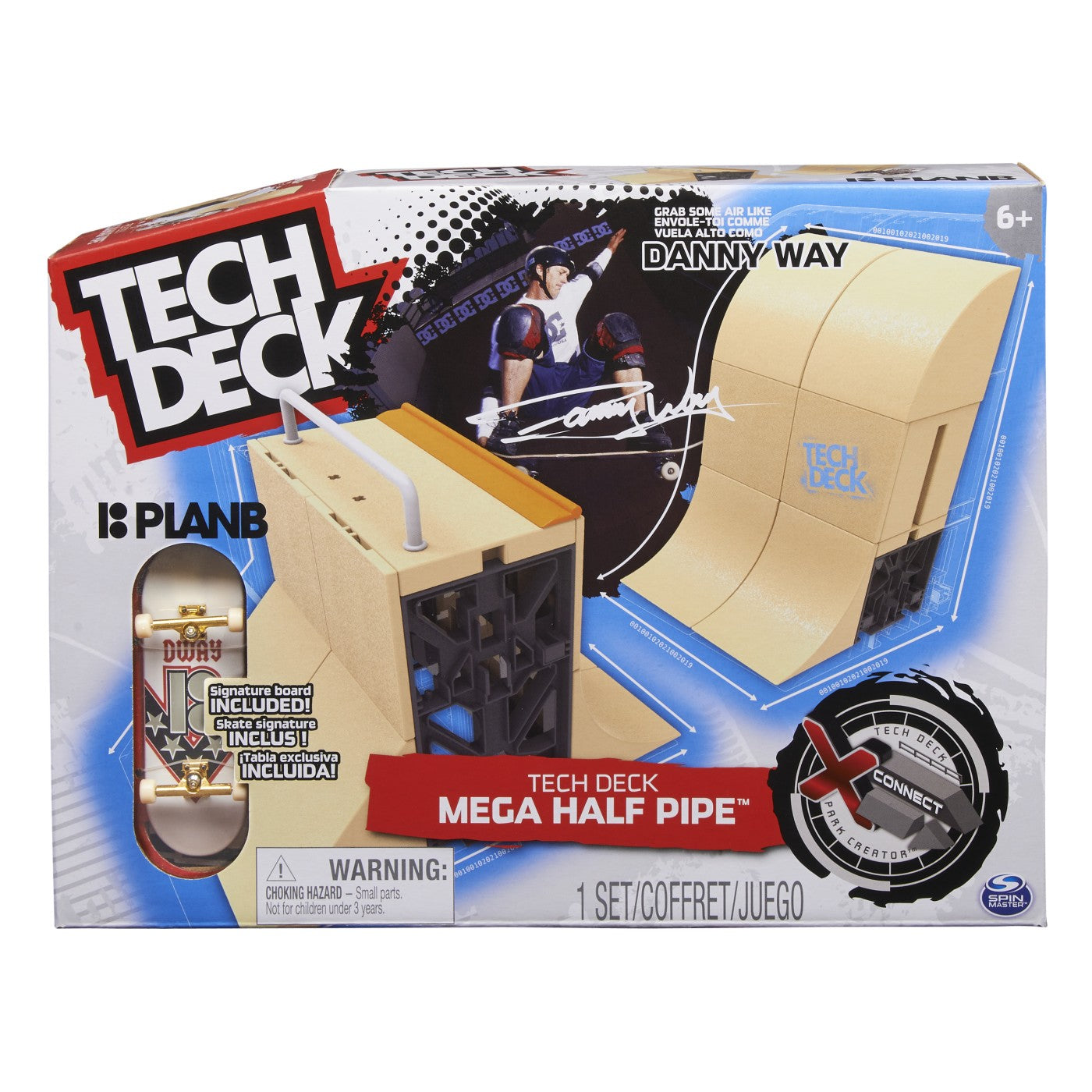 TECH DECK RAMPA MEGA HALF PIPE Spin Master - Imagine 1 [ps:5ab29a19-6bf6-4106-82ce-6c6c294b0323]