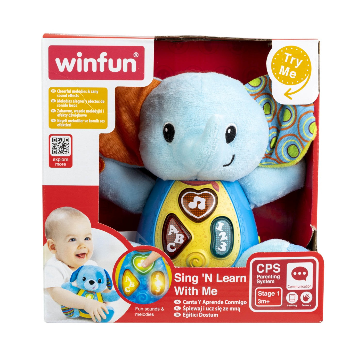 WINFUN CANTA SI INVATA CU ELEFANTELUL TIMBER - Imagine 1