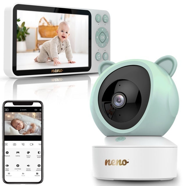 Neno Ivo – video-monitor rotativ cu receptor, conectare - Imagine 1 [ps:0fdb2a4a-6785-4e87-8c9c-376038305cd8]