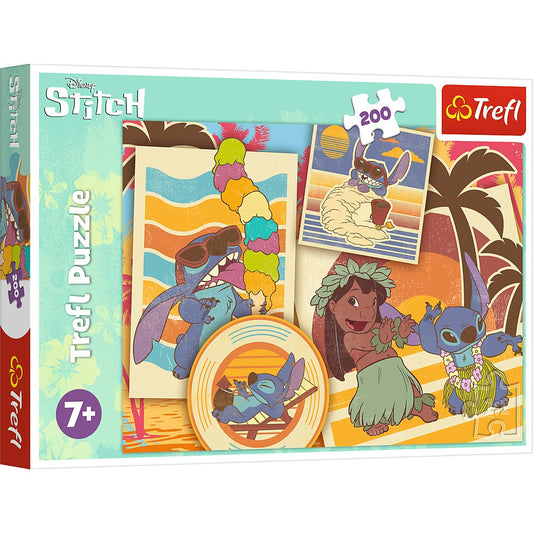PUZZLE TREFL 200 STITCH LA PLAJA CU LILO SI STITCH - Imagine 1 [ps:f05dce05-50b7-47e3-bec5-464f19235dd6]