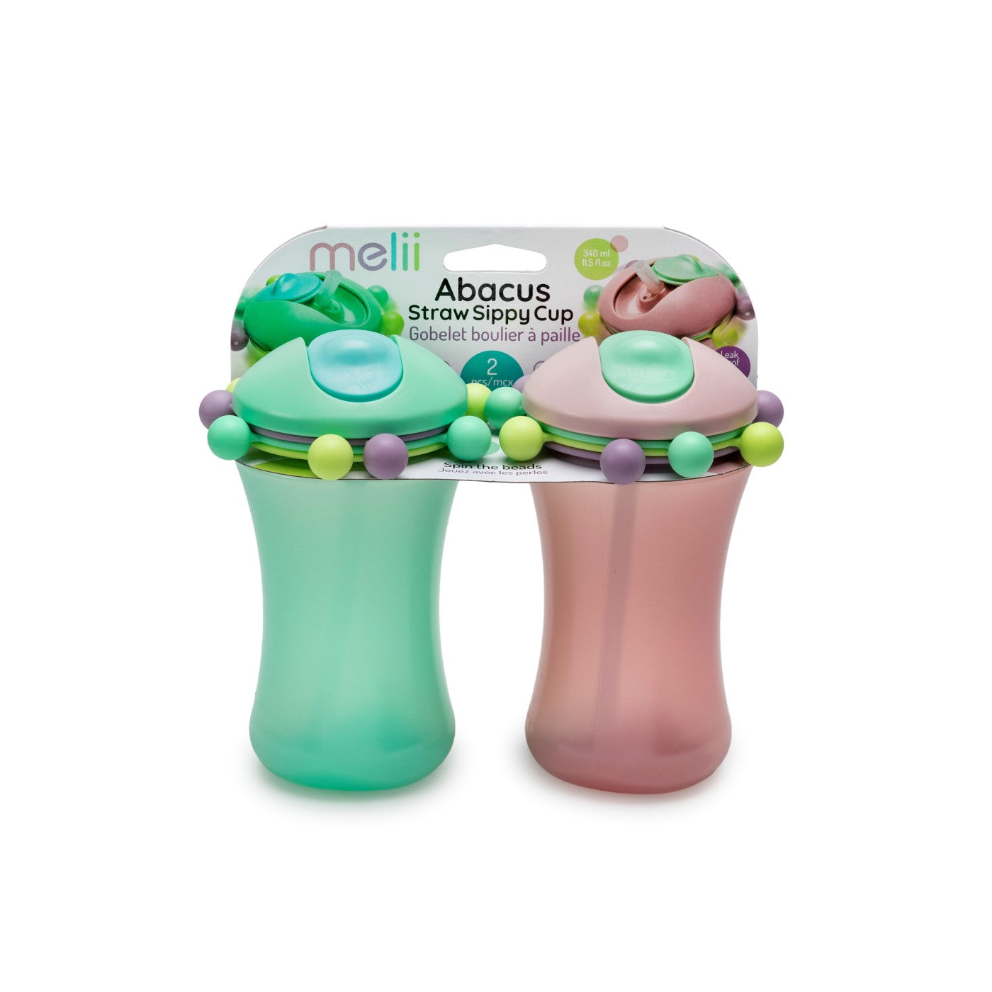 SET 2 CANI CU PAI ABACUS, MELII, ROZ&VERDE - Imagine 1 [ps:1cd18c87-d753-4a6f-ae4c-1ee09e63604d]