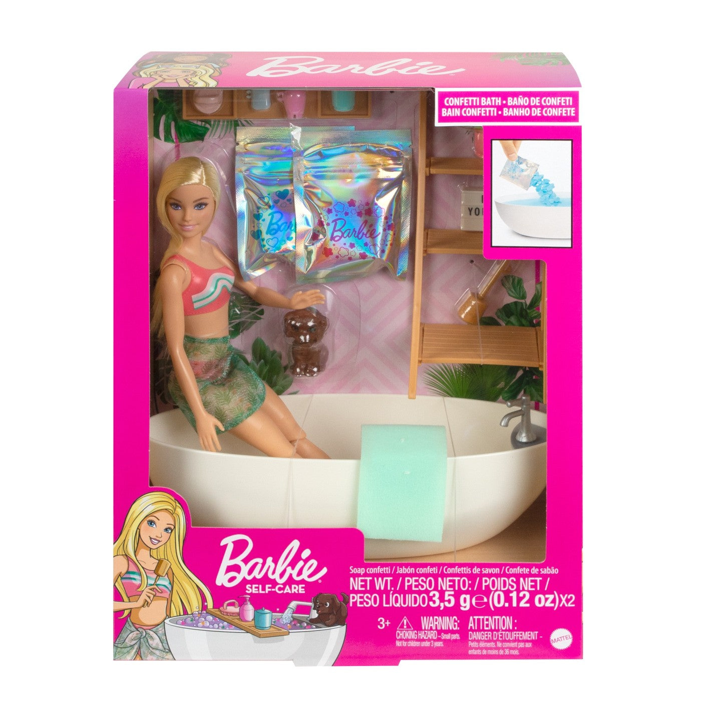 BABRIE SELF CARE SET PAPUSA SI BAIE CU CONFETTI Mattel - Imagine 1 [ps:b46b5c9b-fa8f-4f1c-85d4-27aebc8f5930]